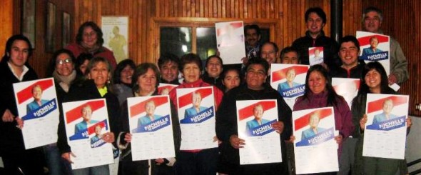 Comando Bachelet en Puerto Aysén