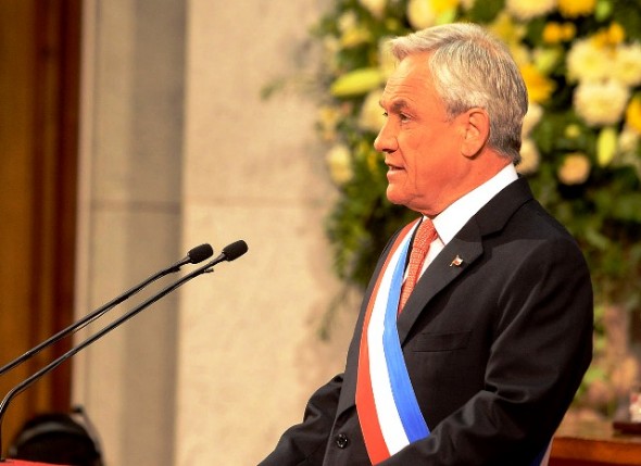 Presidente Piñera en discurso 21 de mayo 2013