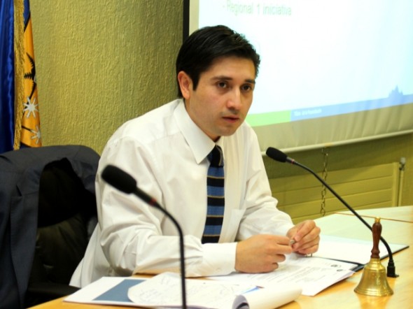 Presidente del Consejo Regional de Aysén Miguel Ángel Calisto